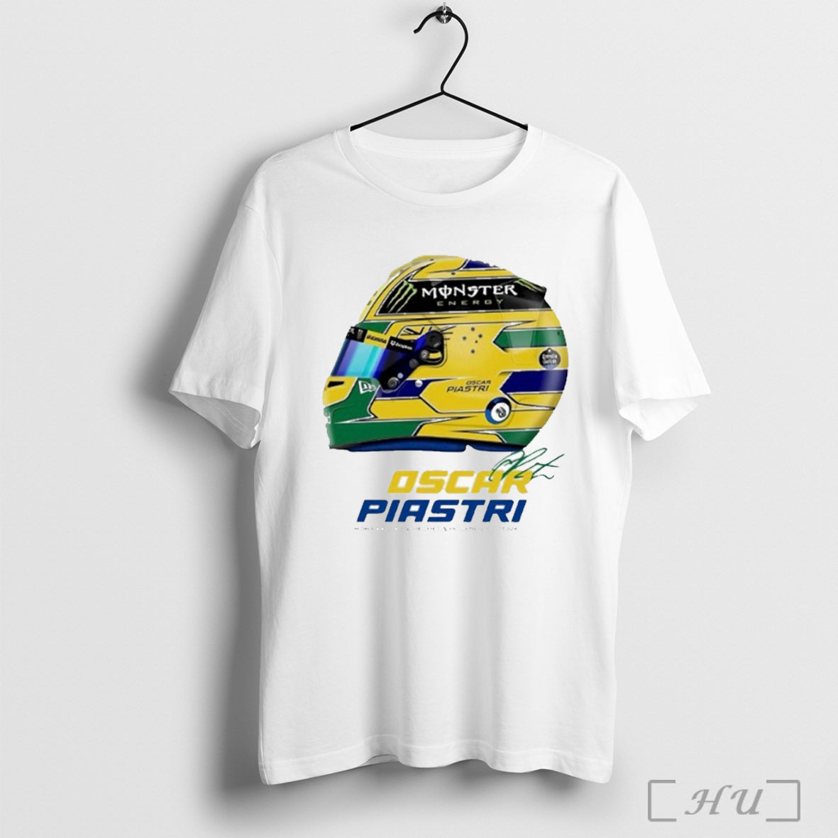 Officials Oscar Piastri Monaco Gp Helmet Mclaren F1 Team T Shirt