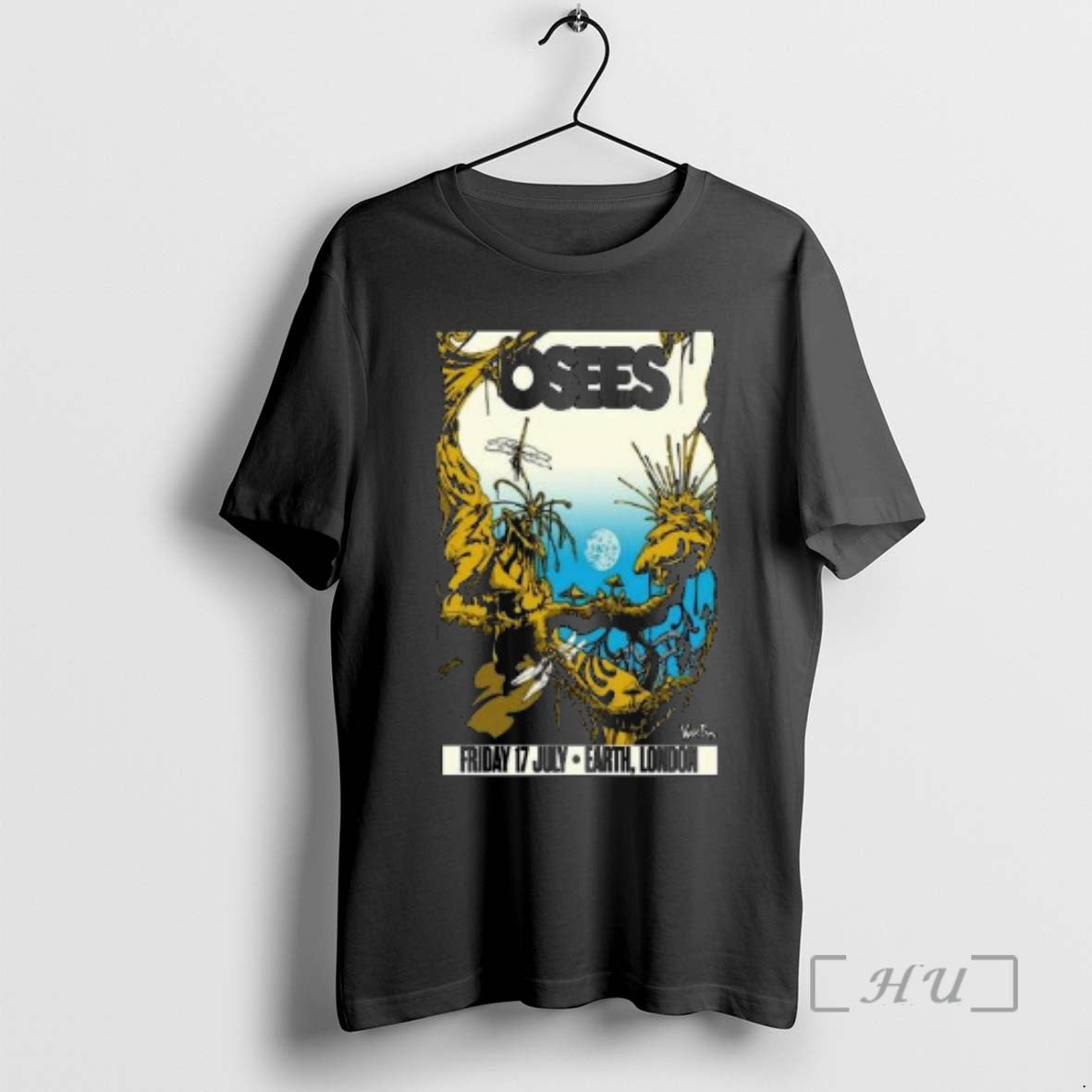 Officials Osees London Uk July 17 2026 Circle Black T-Shirts, Hoodie, Sweatshirt | AU01DripNestTees.com