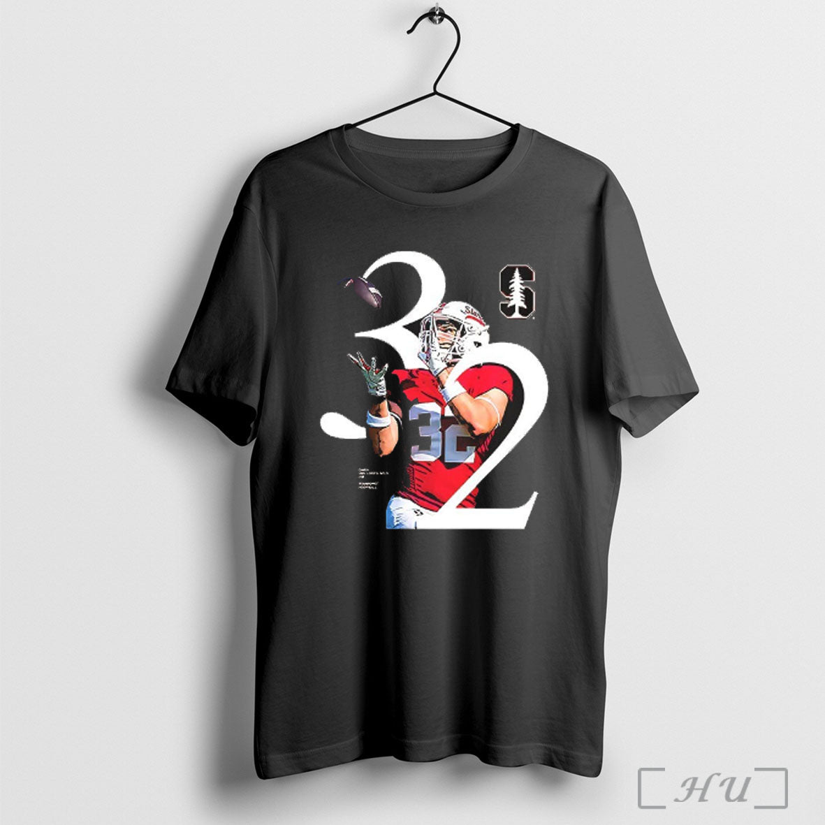 Officials Owen Van Loben Sels Number 32 Stanford Cardinal Football Breakthrough V Neck