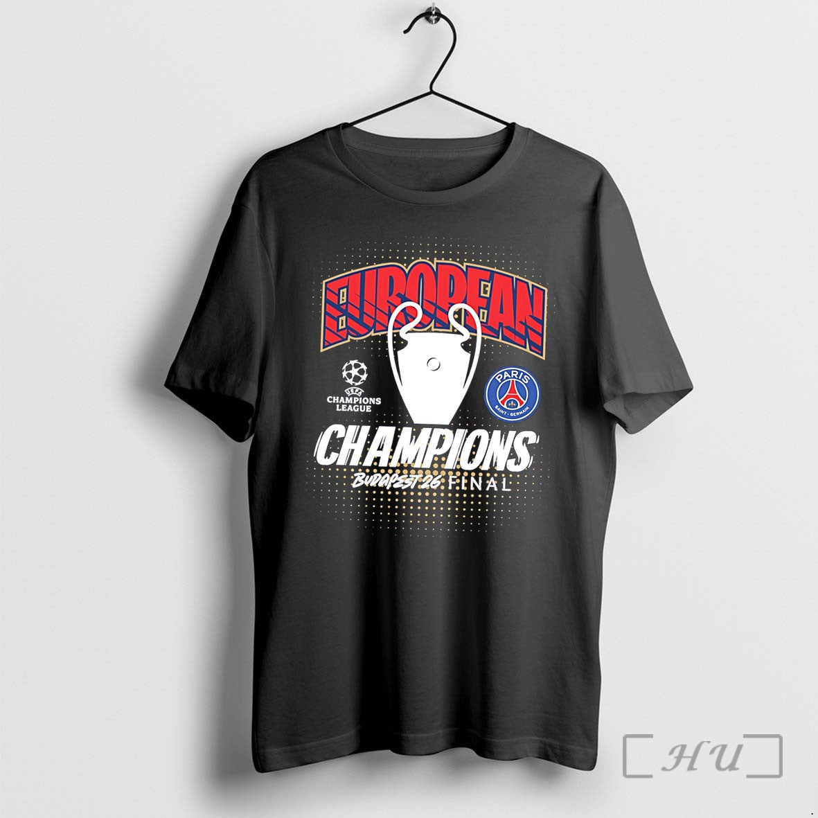Officials Psg European Champions League Final 2026 Tee