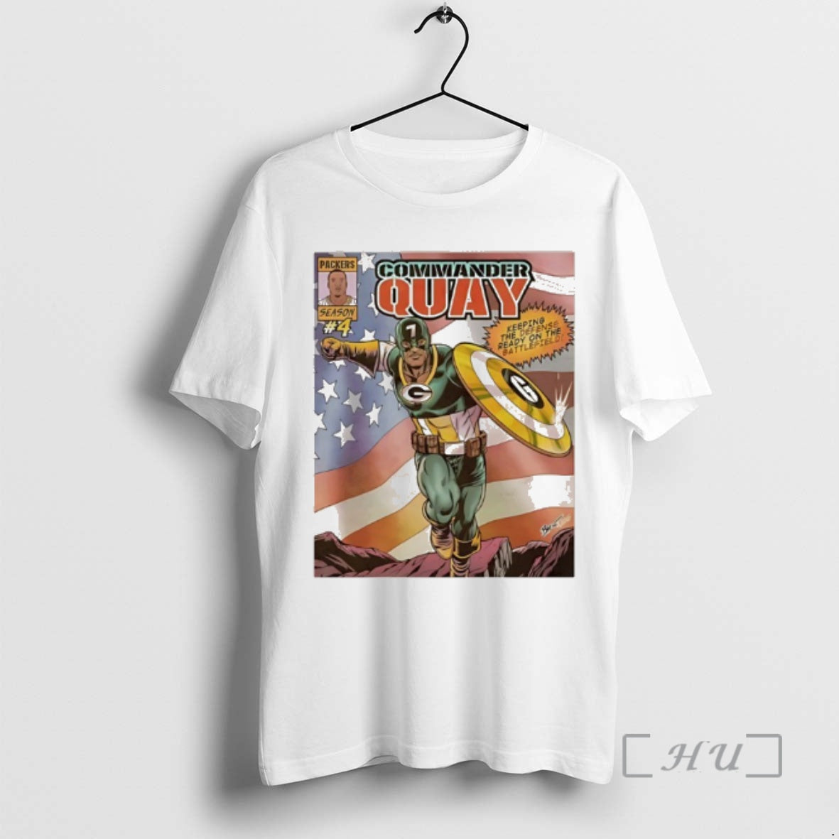 Officials Packers Commander Quay Walker T-Shirts, Hoodie, Sweatshirt | AU01DripNestTees.com