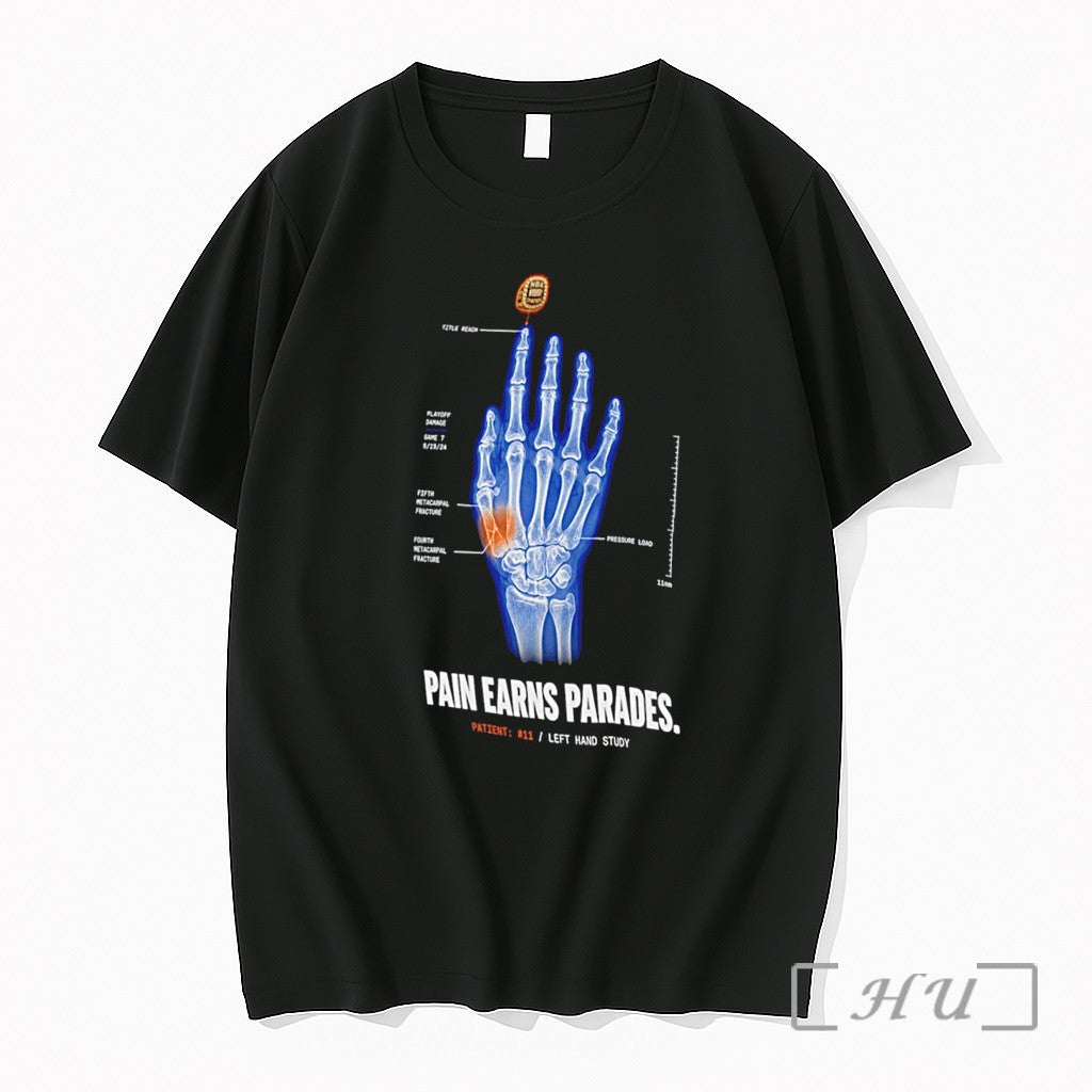 Officials Pain Earns Parades New York Basketball Tee