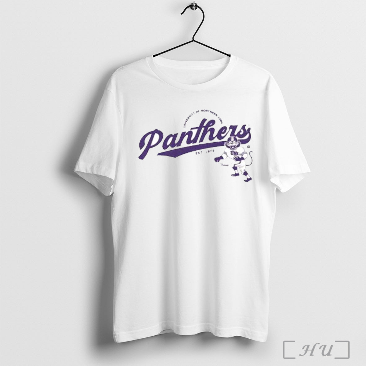 Officials Panthers Script Logo Heavyweight T Shirt