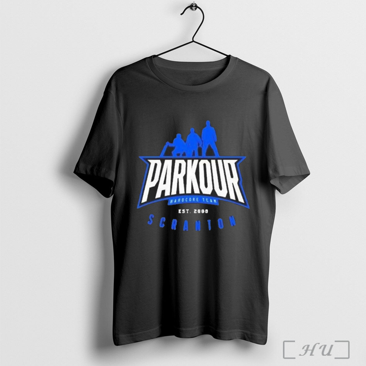 Officials Parkour Hardcore Team Scranton Est 2009 T Shirt