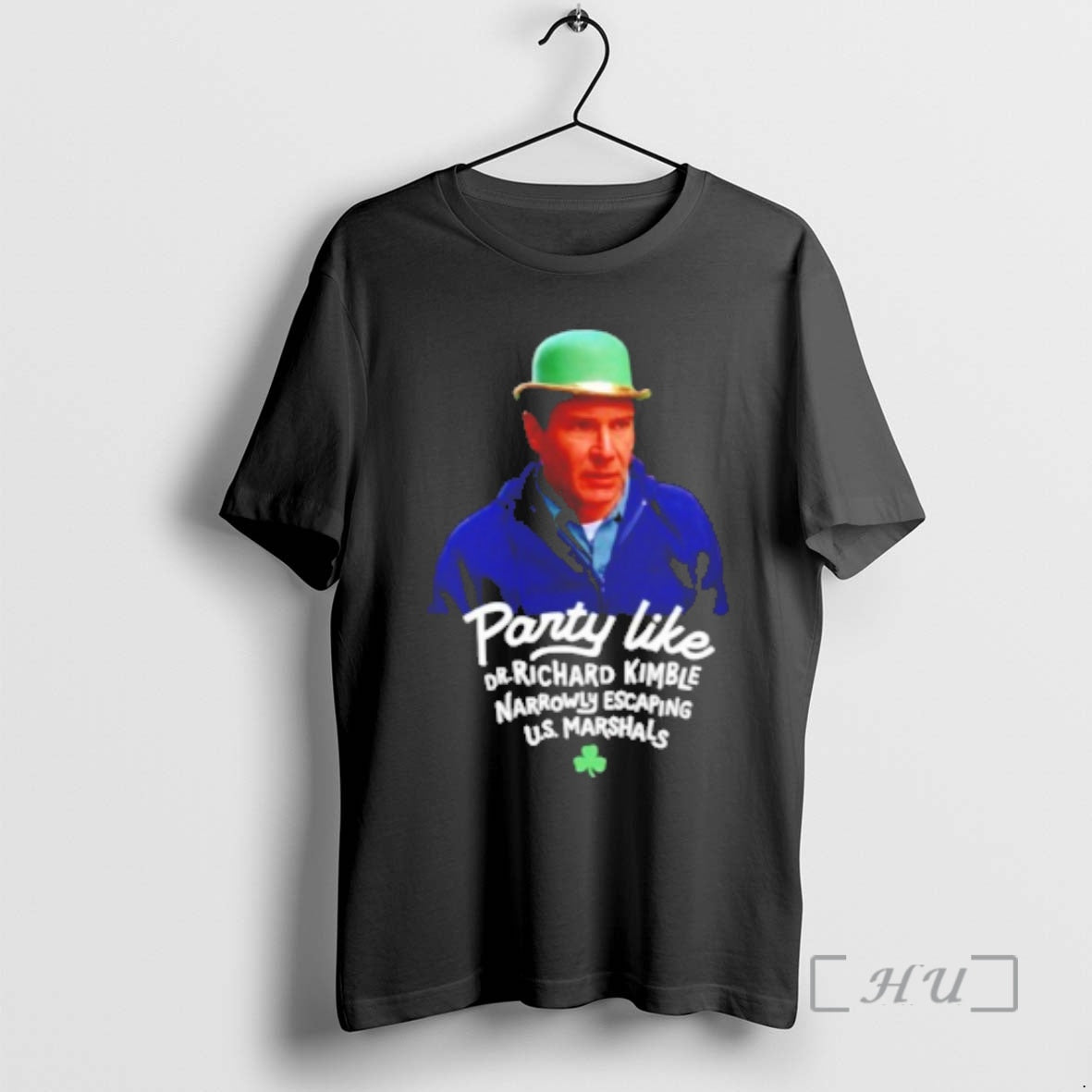 Officials Party Like Dr Richard Kimble Narrowly Escaping Us Marshals T-Shirts, Hoodie, Sweatshirt | AU01DripNestTees.com
