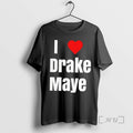 Officials Patriots Will Campbell I Love Drake Maye T-Shirts, Hoodie, Sweatshirt | AU01DripNestTees.com