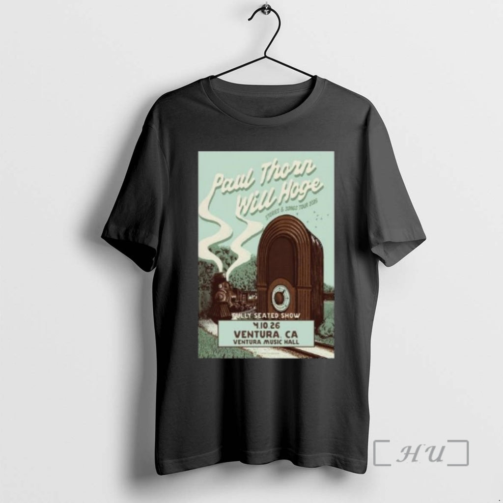 Officials Paul Thorn Ventura California April 10 2026 Circle Black T-Shirts, Hoodie, Sweatshirt | AU01DripNestTees.com