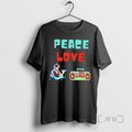 Officials Peace Love And Taperecorders T-Shirts, Hoodie, Sweatshirt | AU01DripNestTees.com