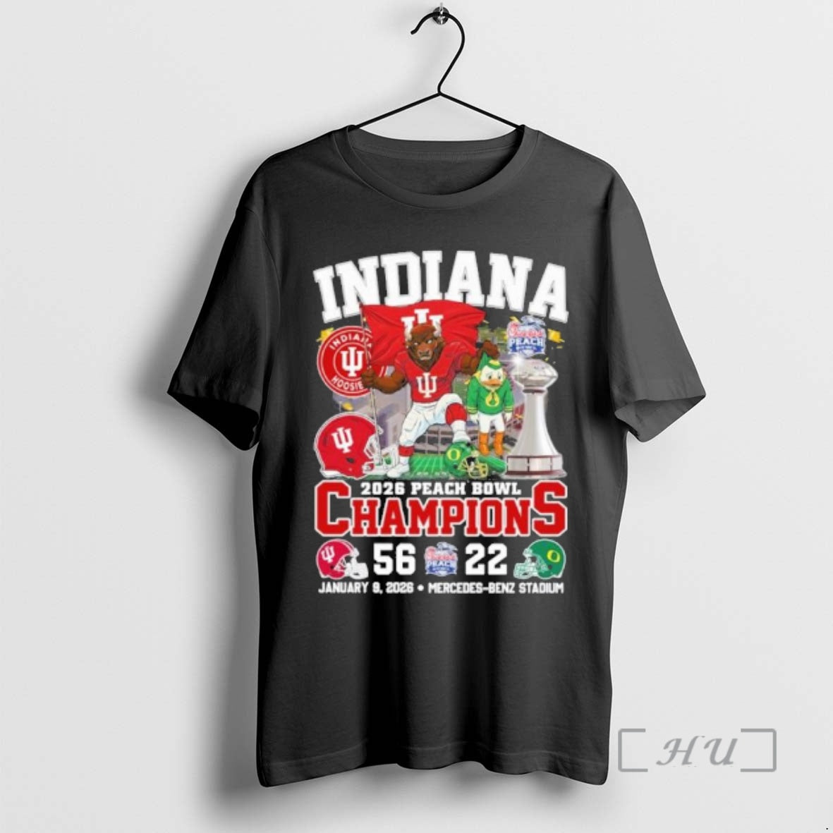 Officials Peach Bowl Champions Iu Beat Oregon Cfp T-Shirts, Hoodie, Sweatshirt | AU01DripNestTees.com