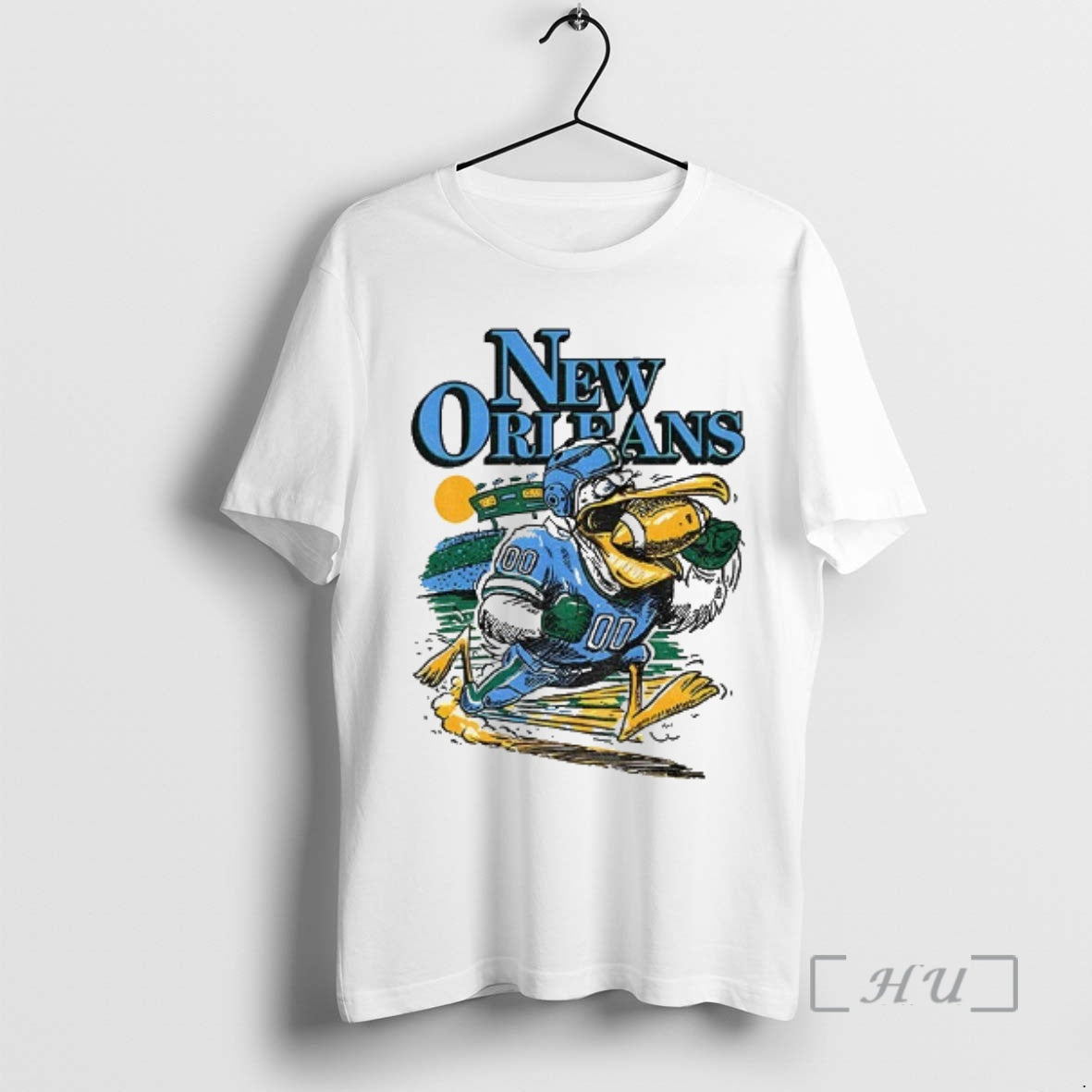Officials Pelican New Orleans Tulane Green Wave Football Art Vintage T-Shirts, Hoodie, Sweatshirt | AU01DripNestTees.com