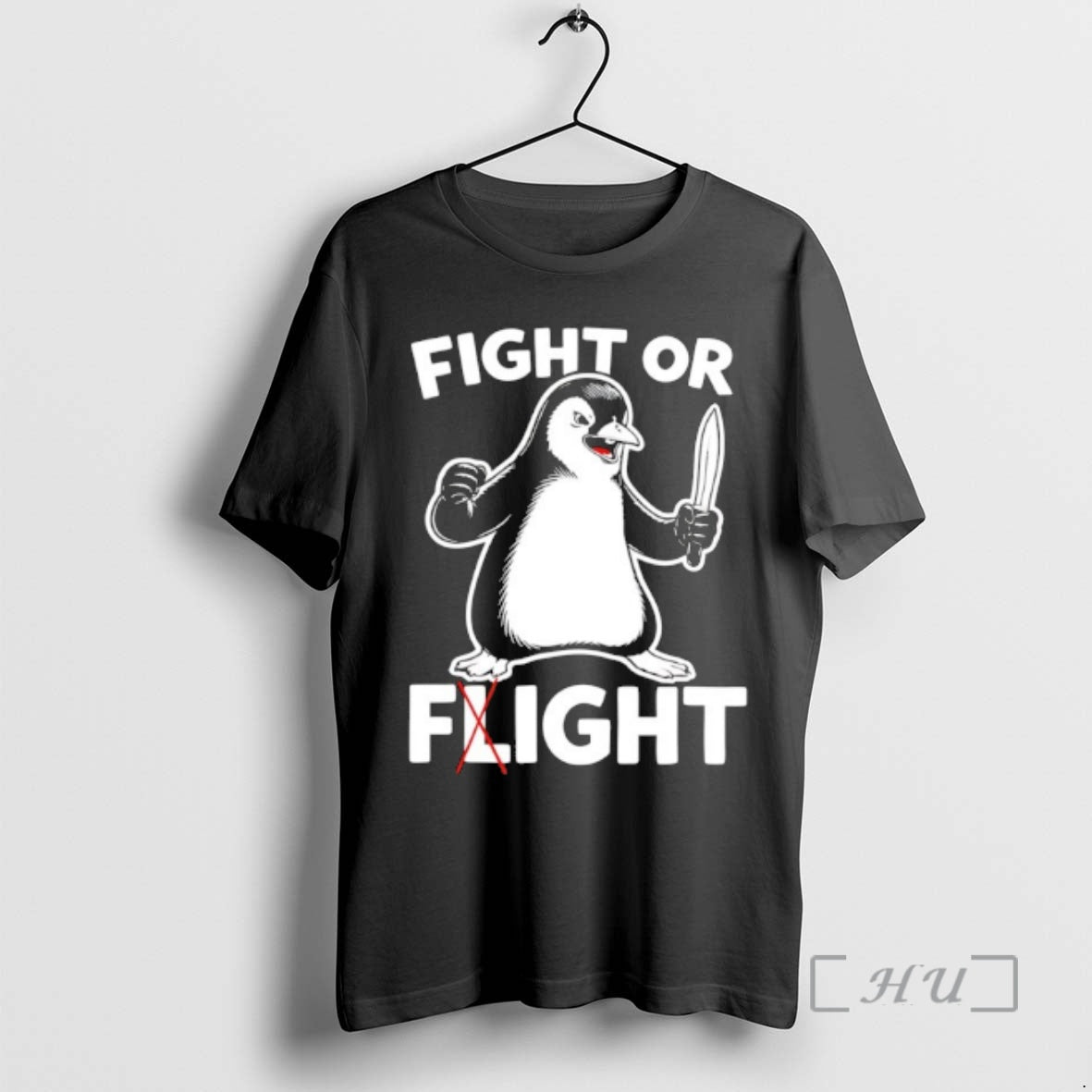 Officials Penguin Fight Or Flight 2026 Meme T-Shirts, Hoodie, Sweatshirt | AU01DripNestTees.com