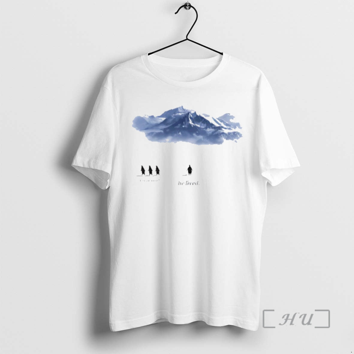Officials Penguin They Survived He Lived Mountain Graphic T-Shirts, Hoodie, Sweatshirt | AU01DripNestTees.com