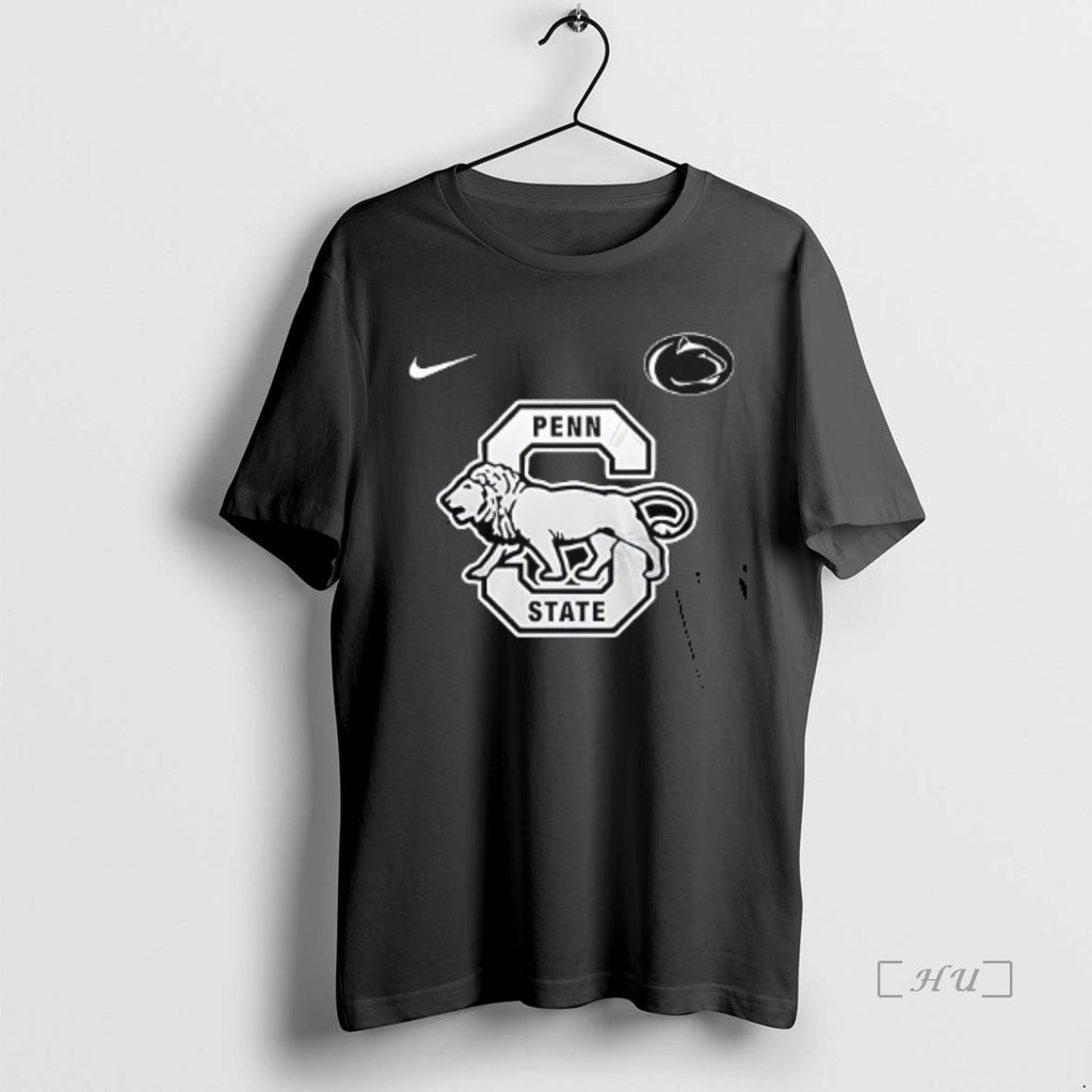 Officials Penn State Nittany Lions Coming Soon Logo Mascot Double Sided Graphic Premium T Shirts Hoodie, Sweatshirt