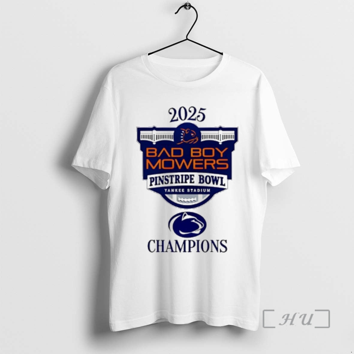 Officials Penn State Football 2025 Pinstripe Bowl Champions Classic T-Shirts, Hoodie, Sweatshirt | AU01DripNestTees.com