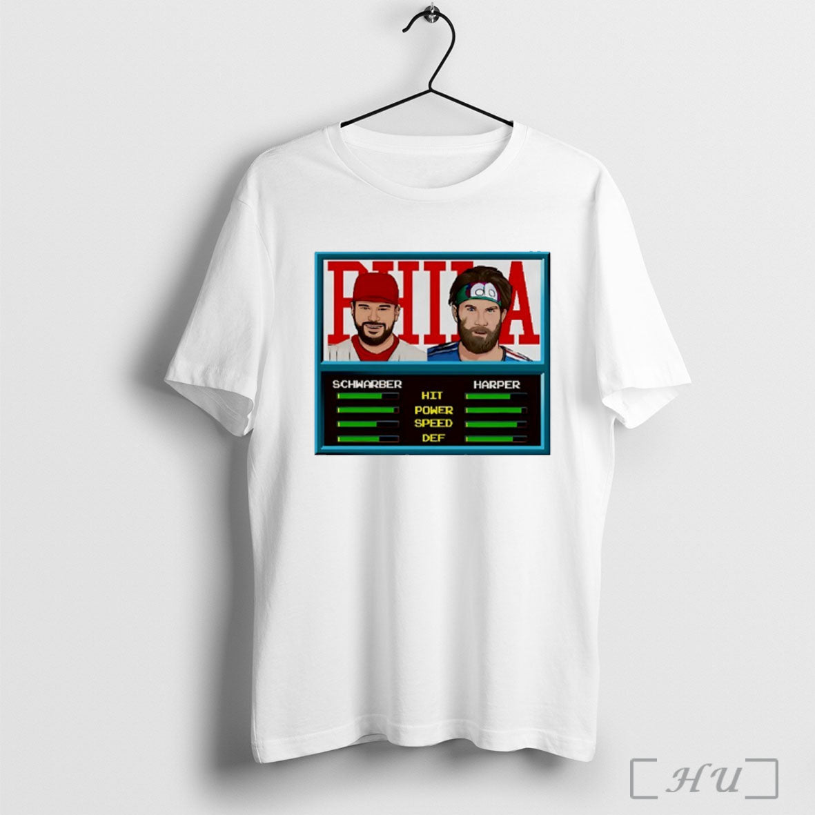 Officials Philadelphia Bryce Harper And Kyle Schwarber Video Game Style T Shirt