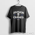 Officials Philadelphia Phillies 2025 Nl East Division Champions Big Tall Locker Room T Shirt