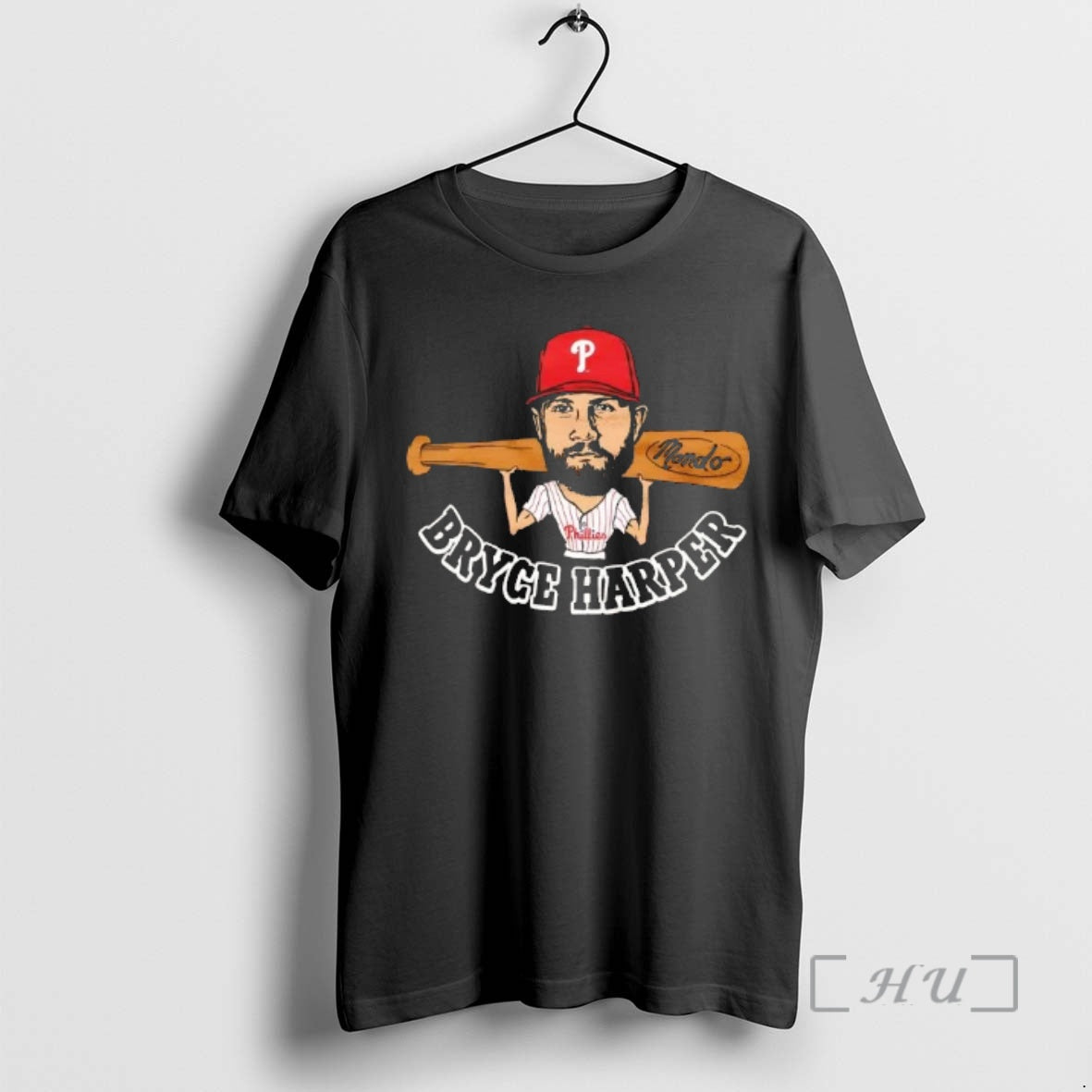 Officials Philadelphia Phillies Bryce Harper Mondo Caricature T-Shirts, Hoodie, Sweatshirt | AU01DripNestTees.com