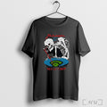 Officials Philadelphia Phillies Red October Skull Skeleton T Shirt