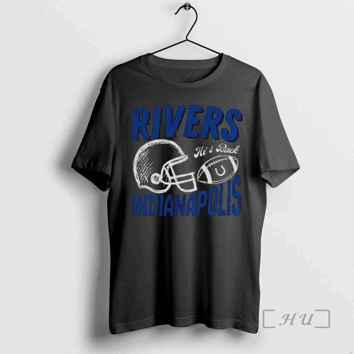 Officials Phillip Rivers Hes Back Indianapolis Colts Football T-Shirts, Hoodie, Sweatshirt | AU01DripNestTees.com
