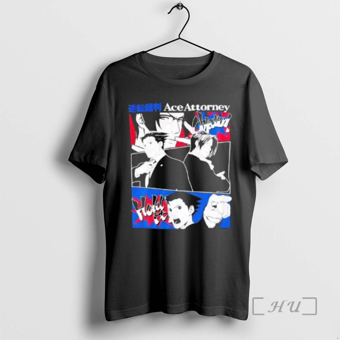 Officials Phoenix Wright Ace Attorney Duo Panels T-Shirts, Hoodie, Sweatshirt | AU01DripNestTees.com