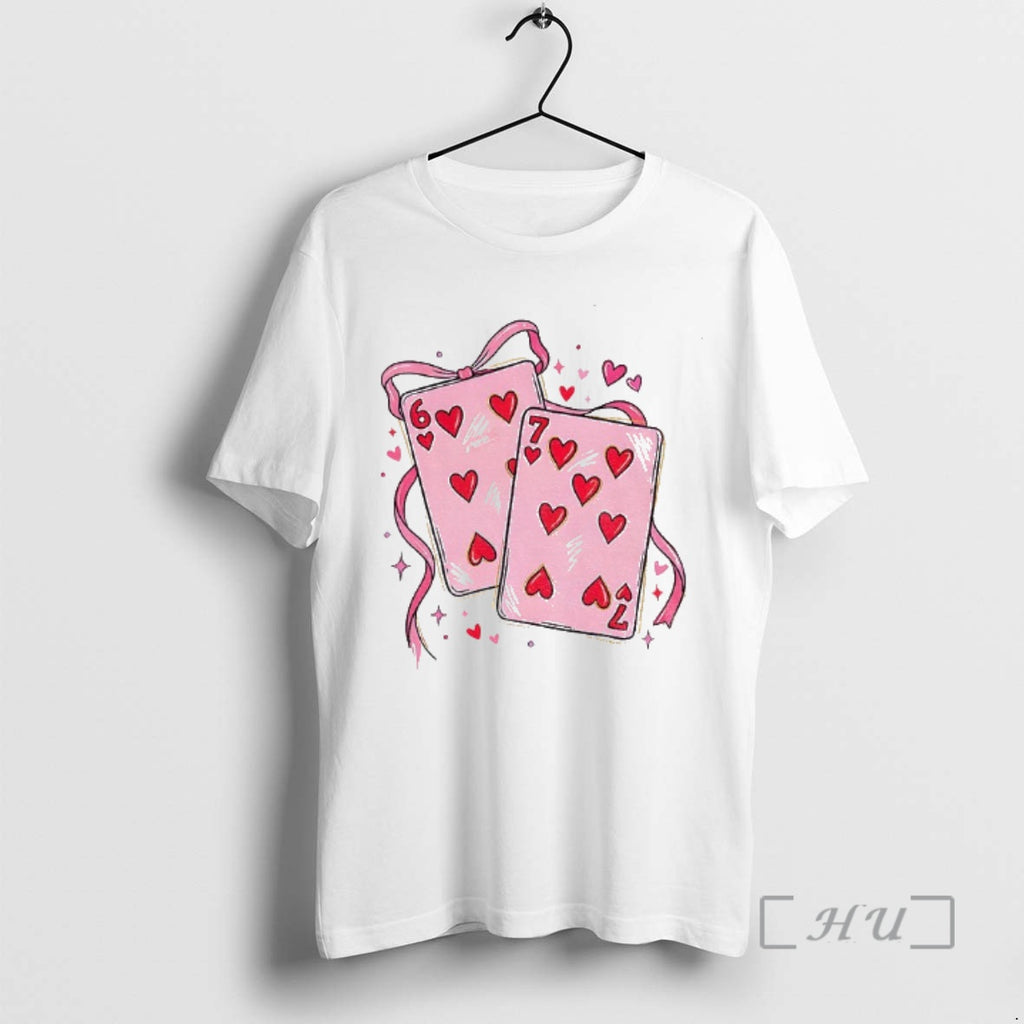 Officials Playing Cards Valentine 6 7 T-Shirts, Hoodie, Sweatshirt | AU01DripNestTees.com
