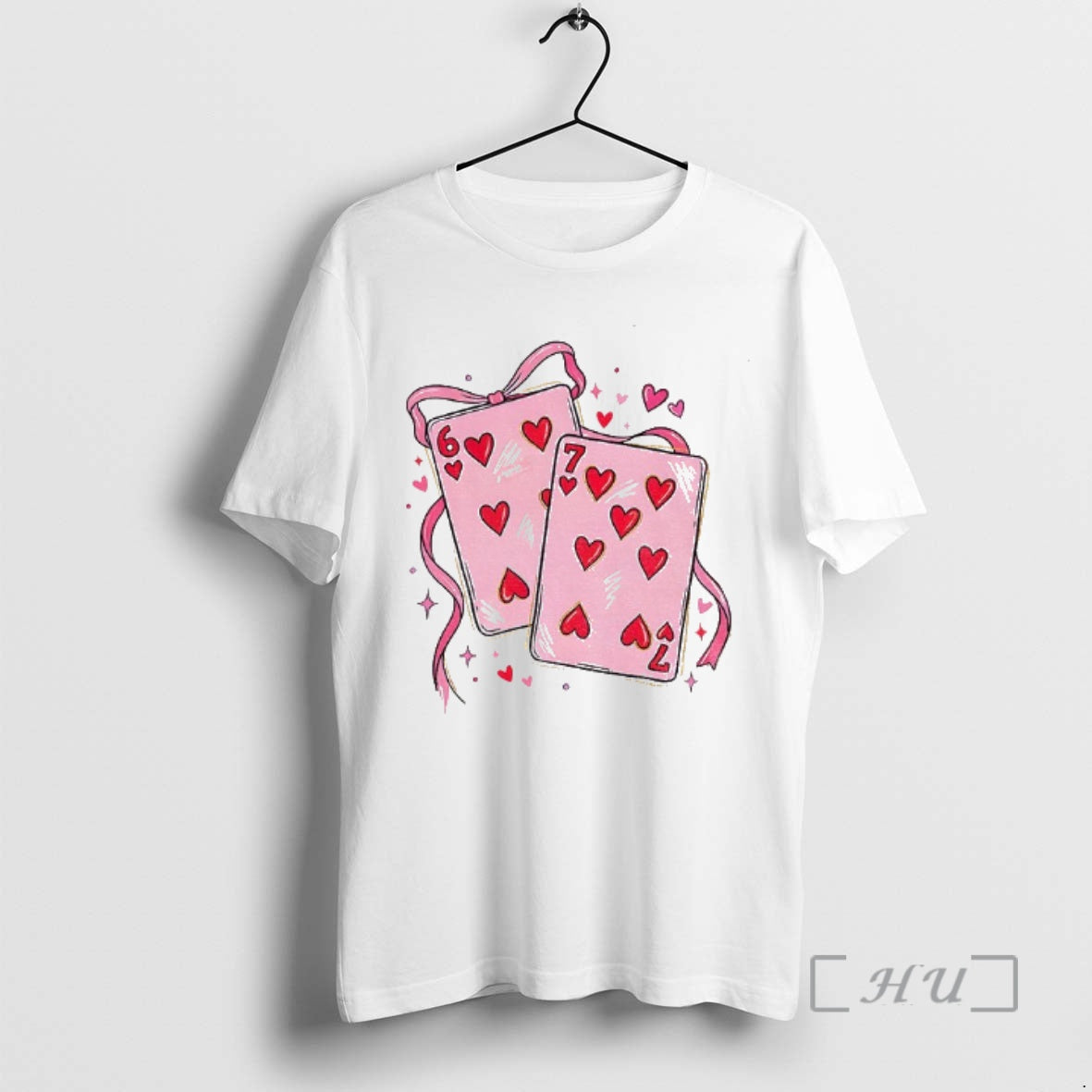 Officials Playing Cards Valentine 6 7 T-Shirts, Hoodie, Sweatshirt | AU01DripNestTees.com