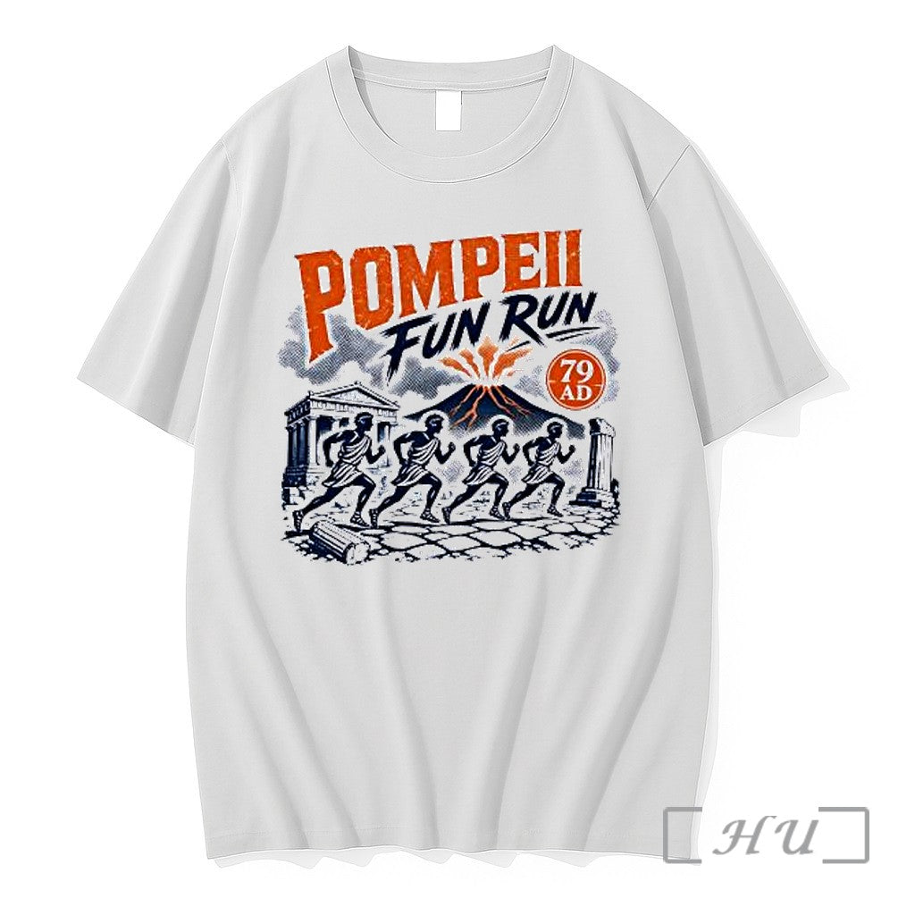 Officials Pompeii Fun Run 79 Ad Mount Vesuvius Roman