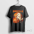 Officials Pomzilla Pomeranian Godzill Dog Monster Pom Dog Lover T-Shirts, Hoodie, Sweatshirt | AU01DripNestTees.com