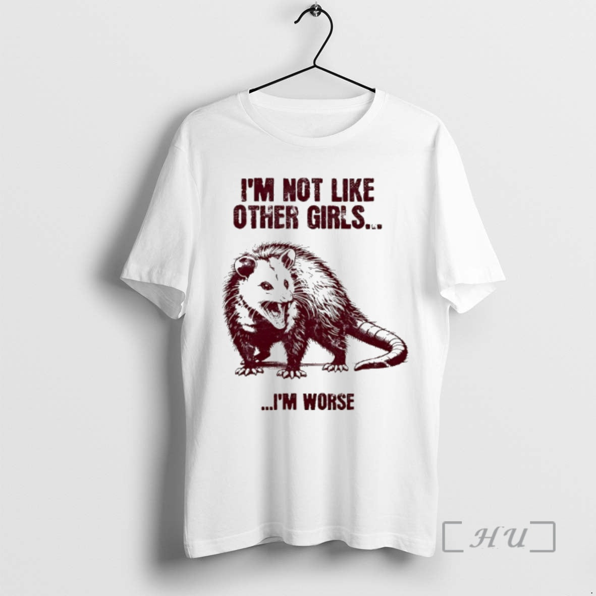 Officials Possum Im Not Like Other Girls Im Worse T-Shirts, Hoodie, Sweatshirt | AU01DripNestTees.com