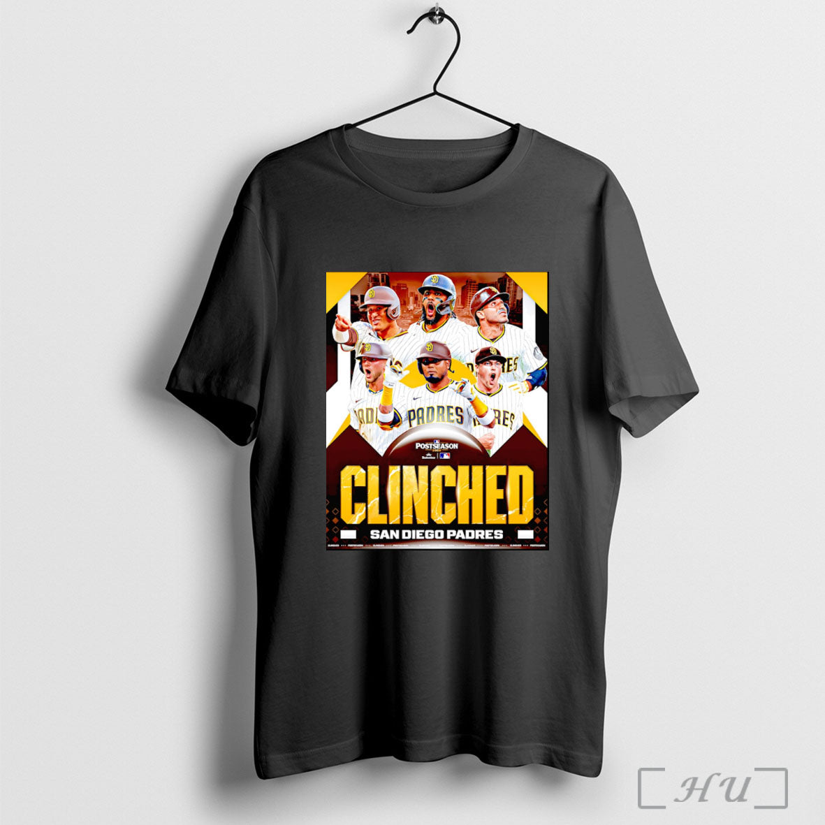 Officials Postseason 2025 Clinched San Diego Padres T Shirt