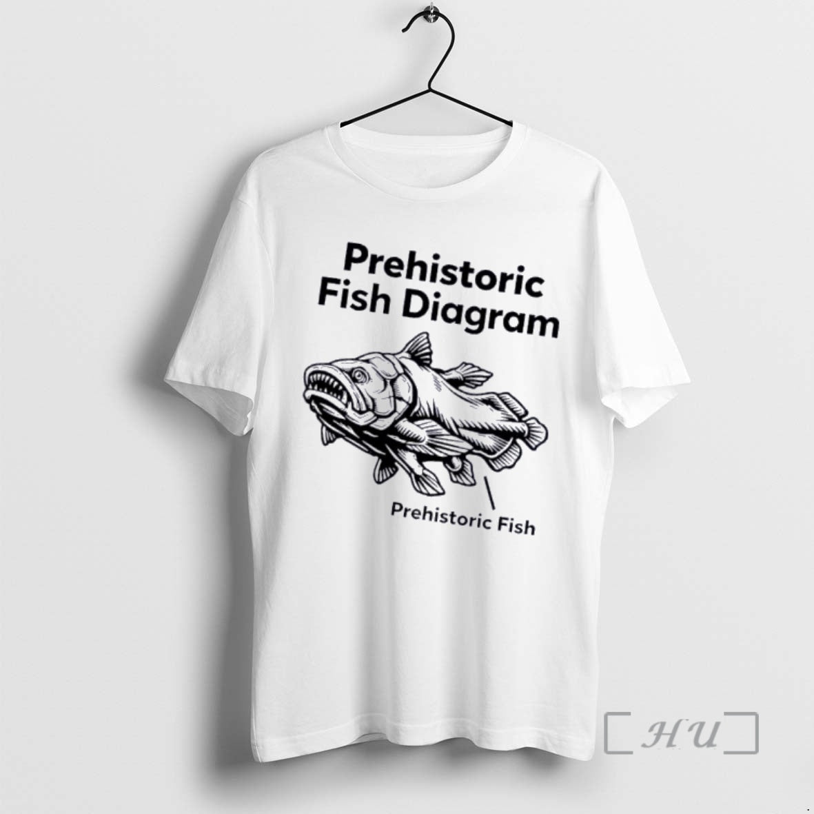 Officials Prehistoric Fish Diagram T-Shirts, Hoodie, Sweatshirt | AU01DripNestTees.com