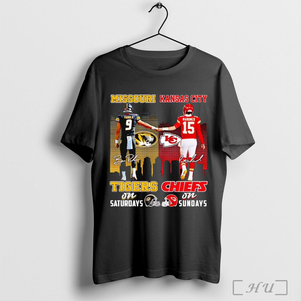 Officials Pribula And Mahomes Missouri Tigers On Saturday Kansas City Chiefs On Sundays