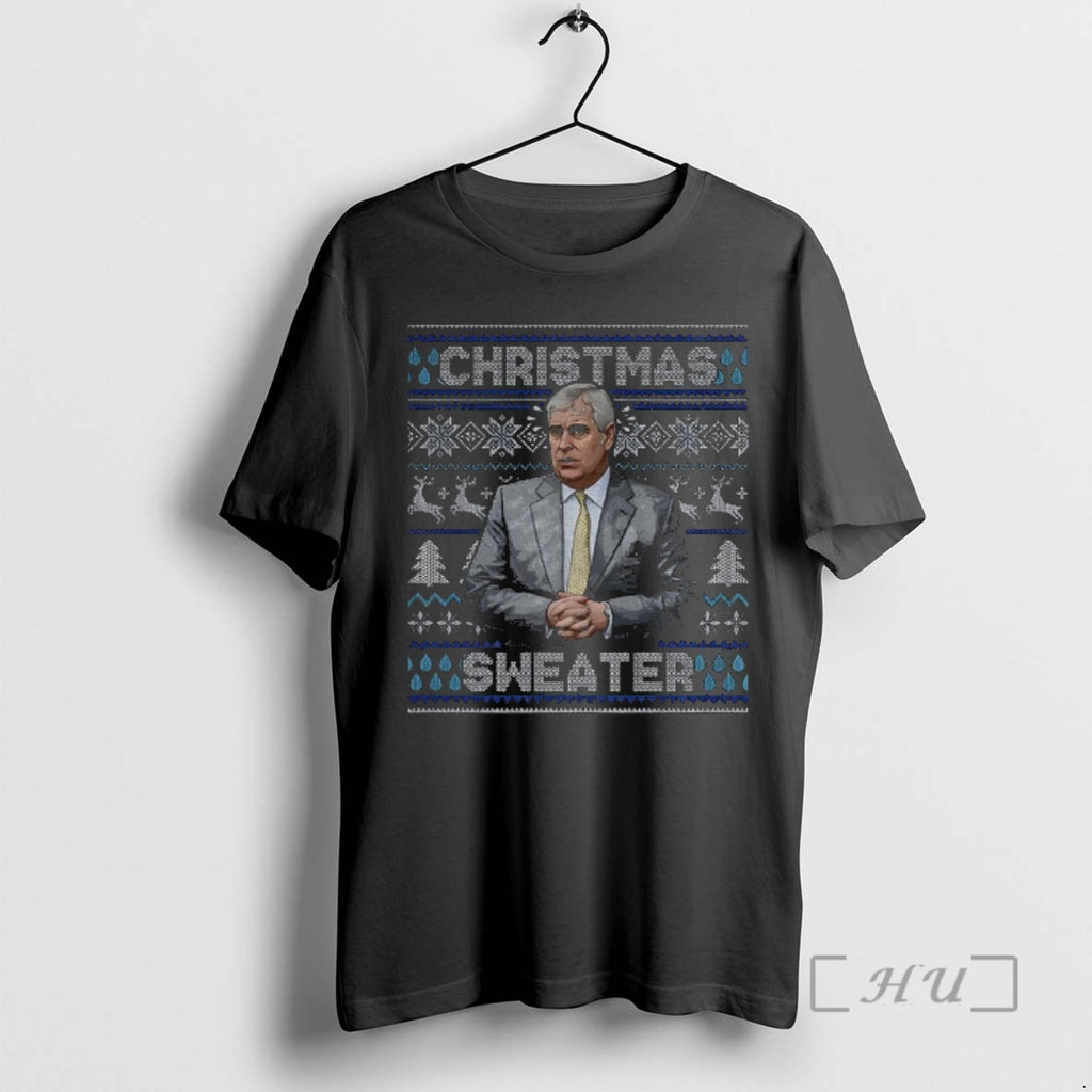 Officials Prince Andrew Duke Of York Christmas Merry Xmas T-Shirts, Hoodie, Sweatshirt | AU01DripNestTees.com