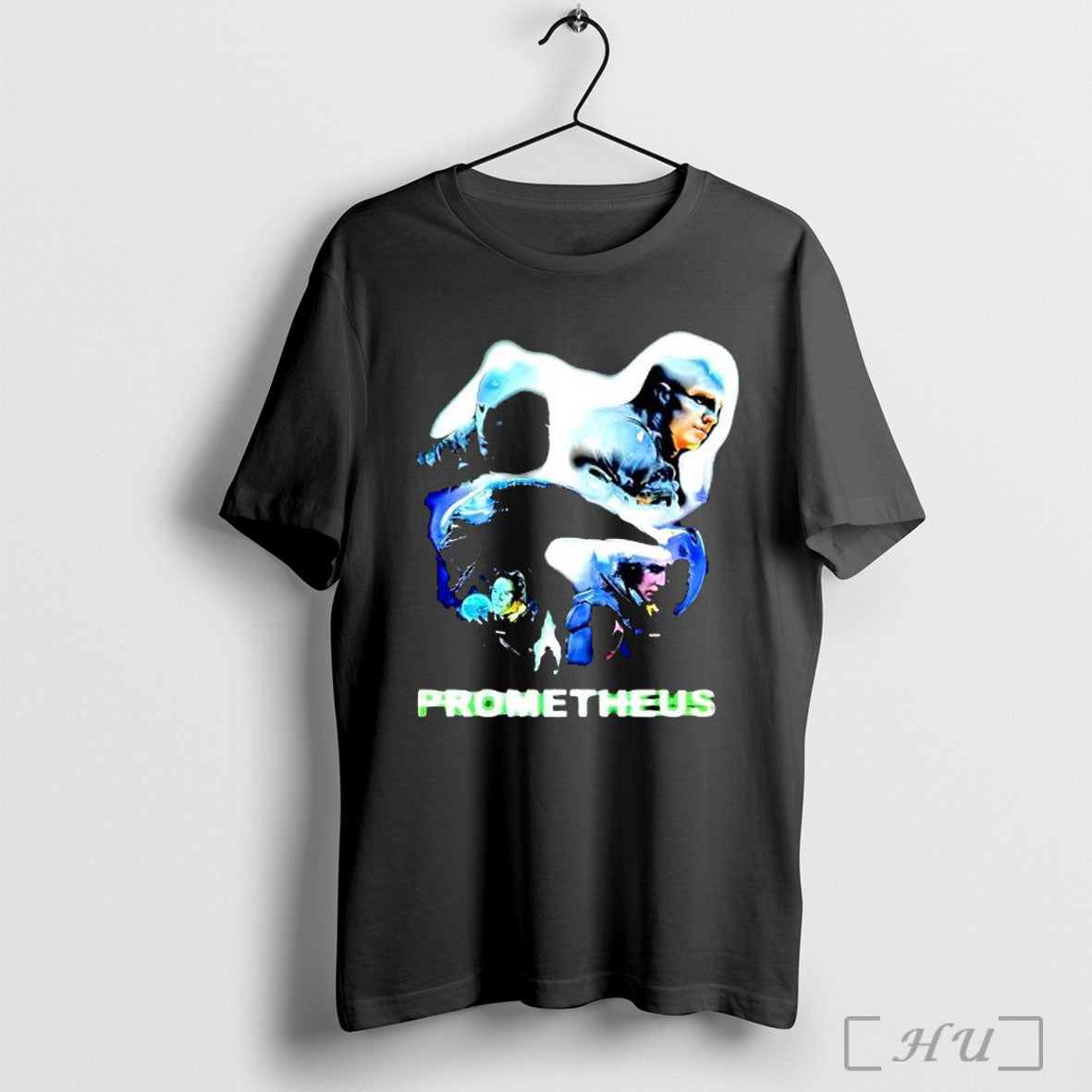 Officials Prometheus Movie Poster Characters From The Film Sci Fi Horror T Shirt