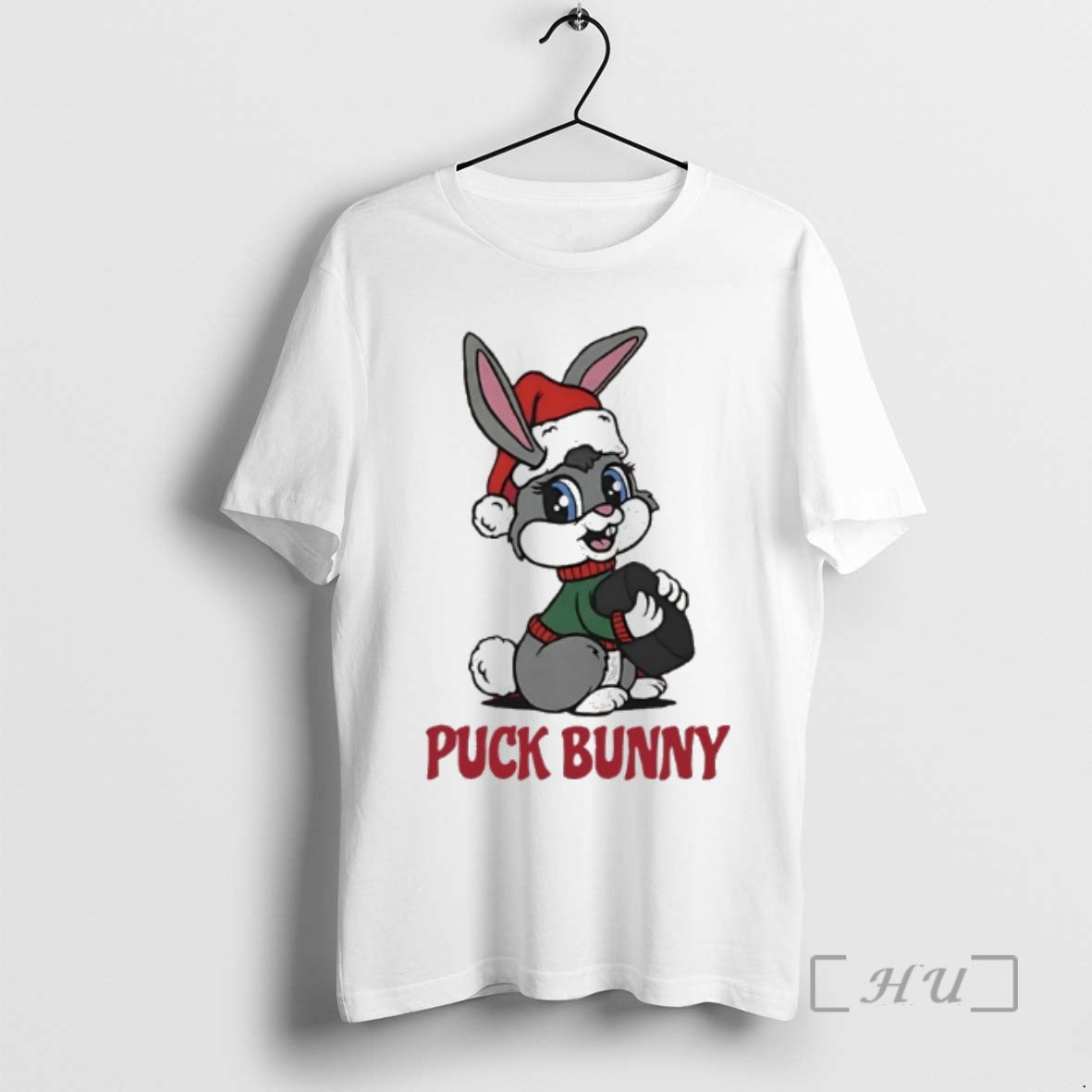 Officials Puck Bunny Hockey Christmas Santa T-Shirts, Hoodie, Sweatshirt | AU01DripNestTees.com