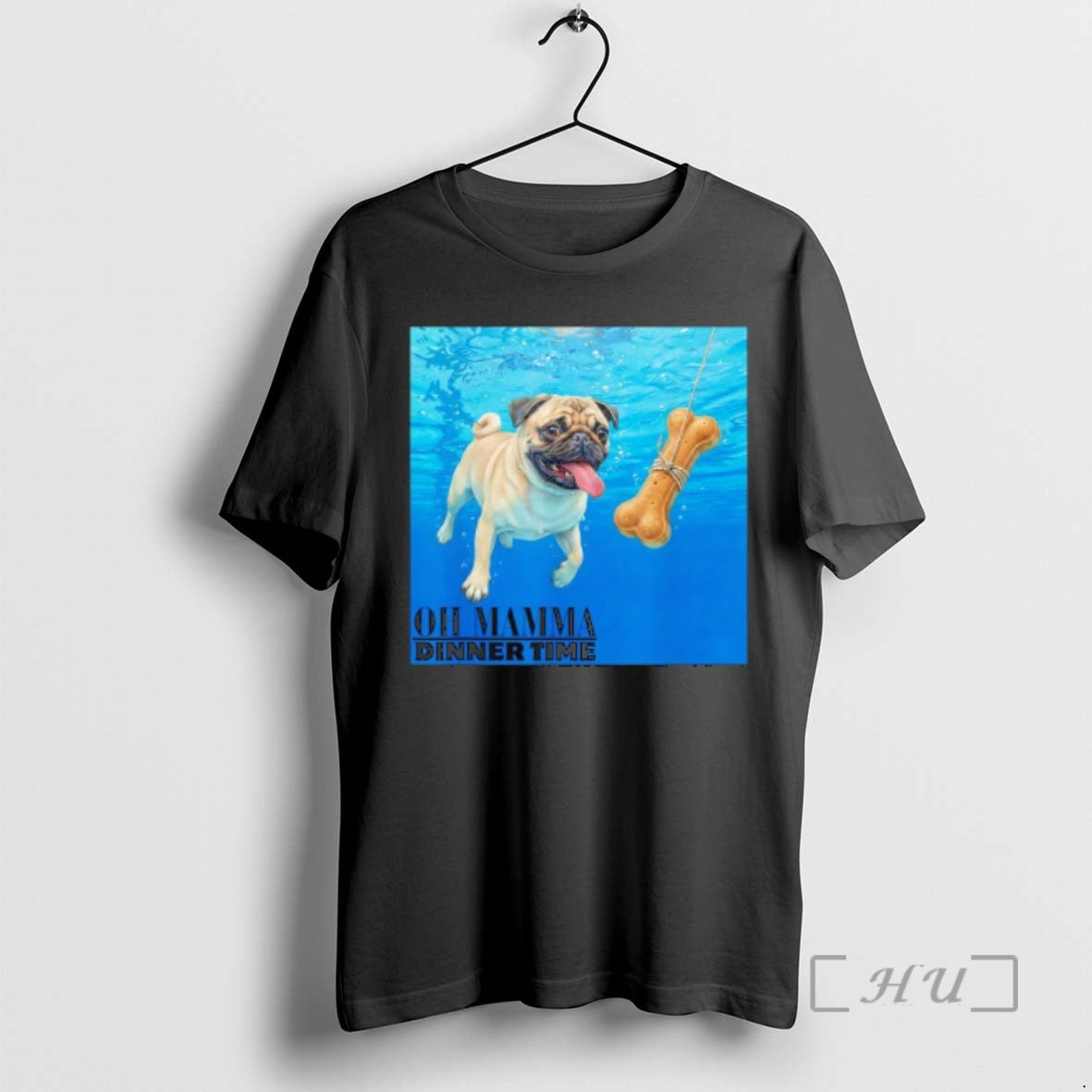 Officials Pug Swimming Underwater Oh Mamma Dinner Time T-Shirts, Hoodie, Sweatshirt | AU01DripNestTees.com