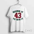 Officials Quinn Hughes 43 Minnesota Wild Quinn It To Win It Premium T Shirts Sweater Hoodie, Sweatshirt