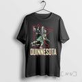 Officials Quinn Hughes Minnesota Wild Hockey Quinnesota Signature T-Shirts, Hoodie, Sweatshirt | AU01DripNestTees.com