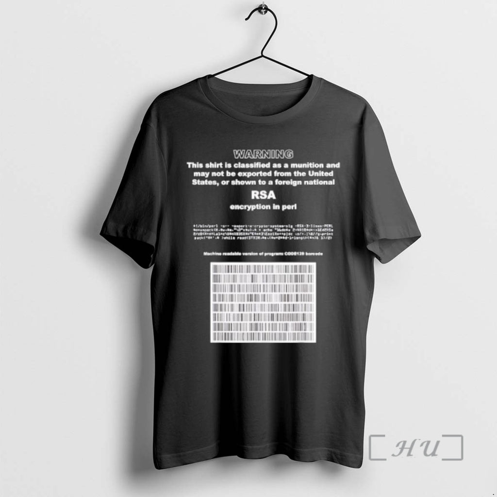Officials Rsa Encryption In Perl Warning T-Shirts, Hoodie, Sweatshirt | AU01DripNestTees.com