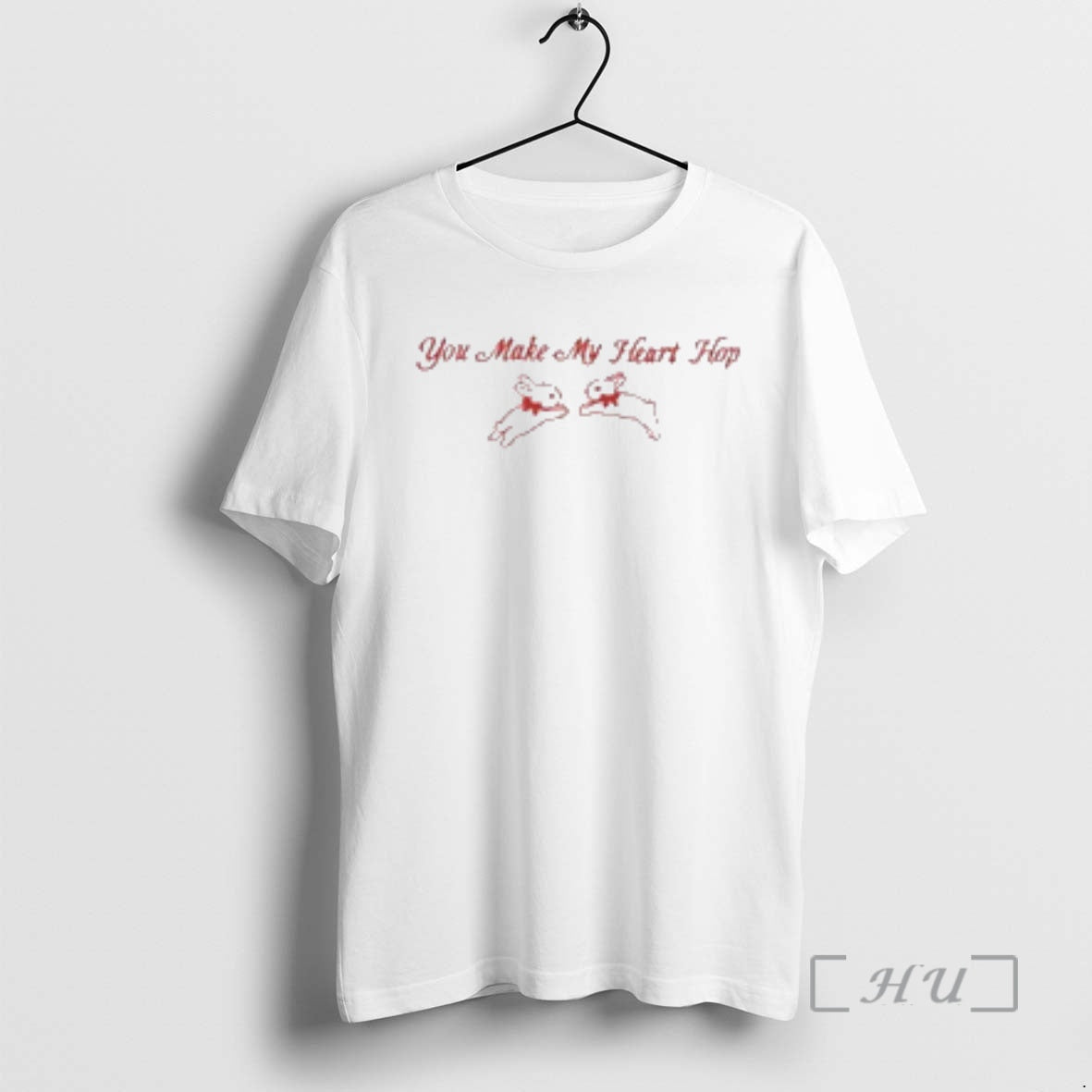 Officials Rabbits You Make My Heart Hop T-Shirts, Hoodie, Sweatshirt | AU01DripNestTees.com