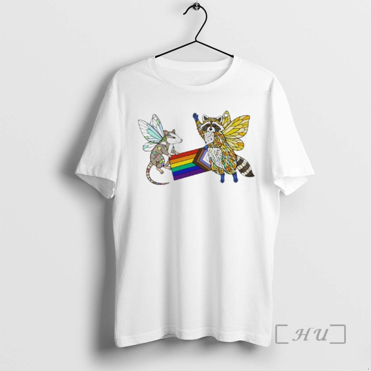 Officials Raccoon And A Possum Lgbtq Fairies T-Shirts, Hoodie, Sweatshirt | AU01DripNestTees.com