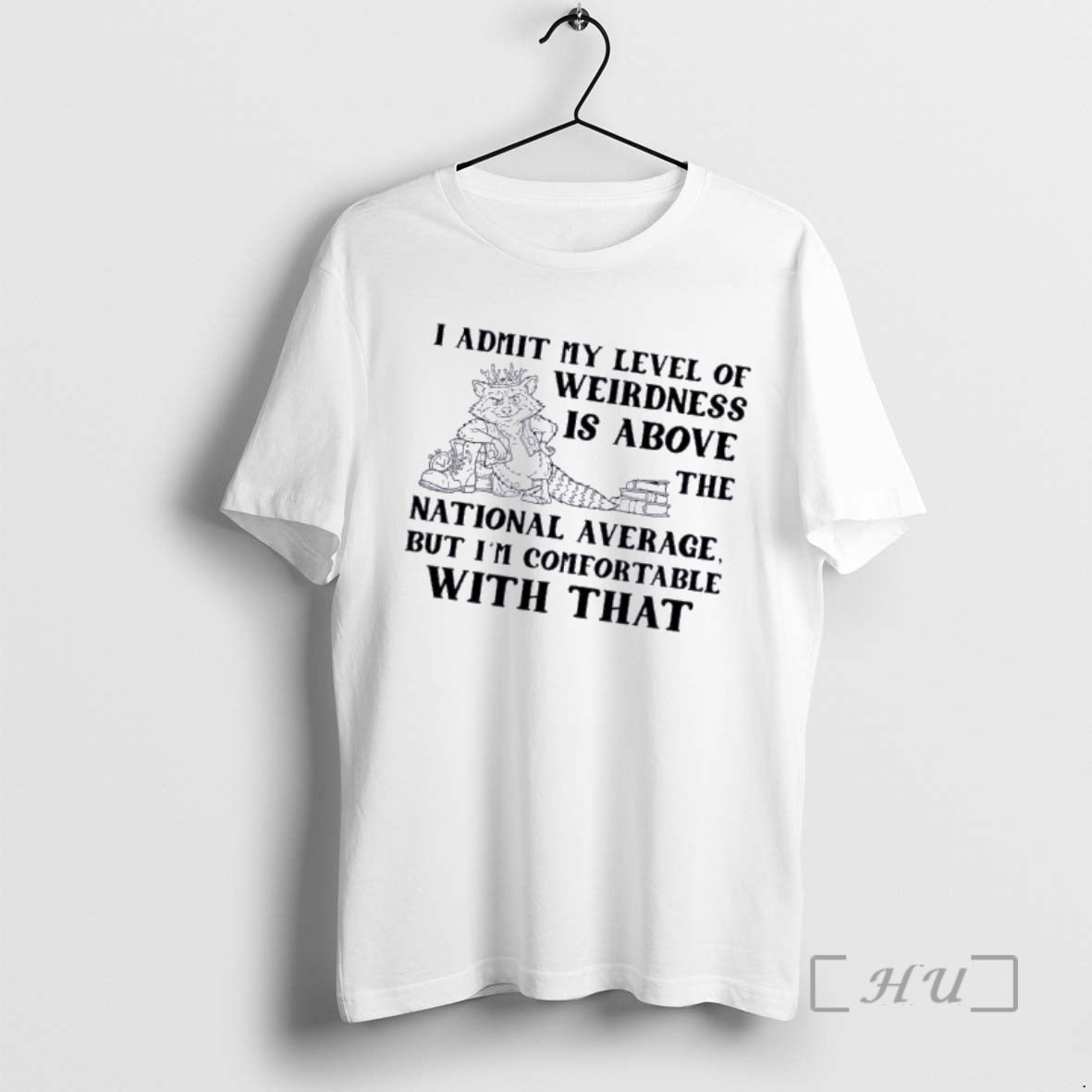 Officials Raccoon I Admit My Level Of Weirdness Is Above The National Average But Im T-Shirts, Hoodie, Sweatshirt