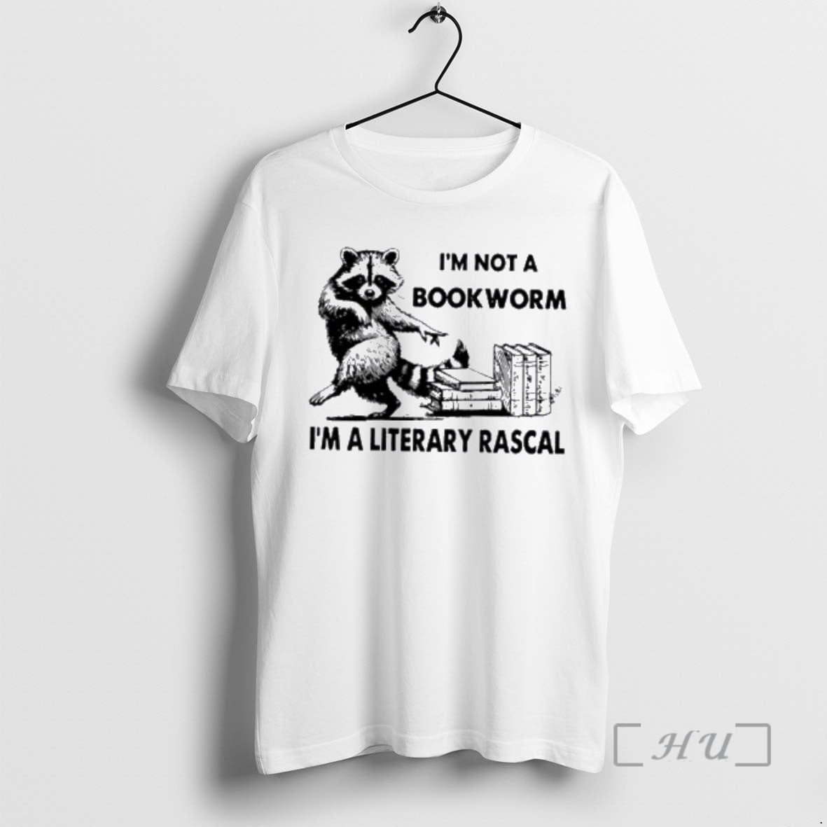 Officials Raccoon Im Not A Bookworm Im A Literary Rascal T-Shirts, Hoodie, Sweatshirt | AU01DripNestTees.com