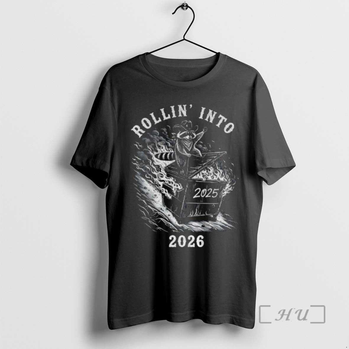 Officials Raccoon Rollin Into 2025 2026 T-Shirts, Hoodie, Sweatshirt | AU01DripNestTees.com
