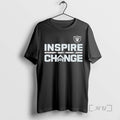 Officials Raiders Pete Carroll Inspire Change T-Shirts, Hoodie, Sweatshirt | AU01DripNestTees.com