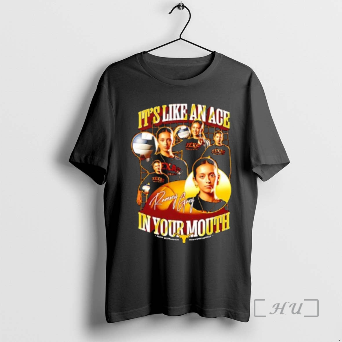 Officials Ramsey Gary Texas Volleyball Team In Your Mouth Siganture T-Shirts, Hoodie, Sweatshirt | AU01DripNestTees.com