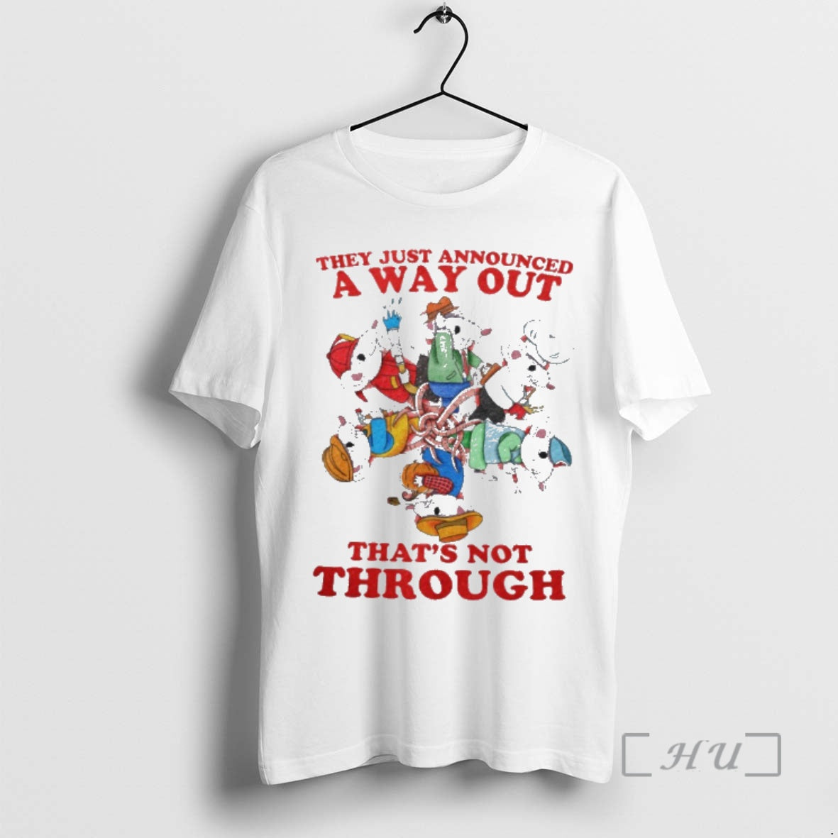 Officials Rat King They Just Announced A Way Out Thats Not Through Premium T Shirts Hoodie, Sweatshirt | AU01DripNestTees.com