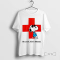 Officials Red Cross Peanuts Be Cool Give Blood T-Shirts, Hoodie, Sweatshirt | AU01DripNestTees.com
