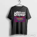 Officials Red October Phillies Stadium 2025 T Shirt