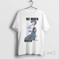 Officials Rei Ayanami Me When When When Will This End T-Shirts, Hoodie, Sweatshirt | AU01DripNestTees.com